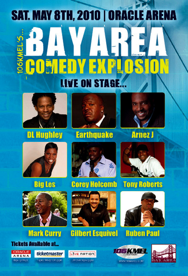 Bay Area Comedy Explosion at Oracle Arena