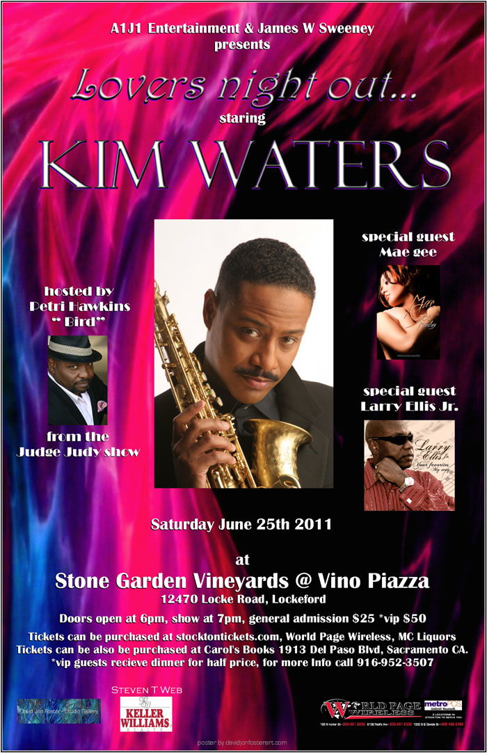 Lovers Night Out starring ... Kim Waters