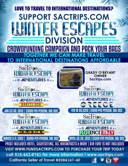 Winter Escape Adventures with SacTrips.com