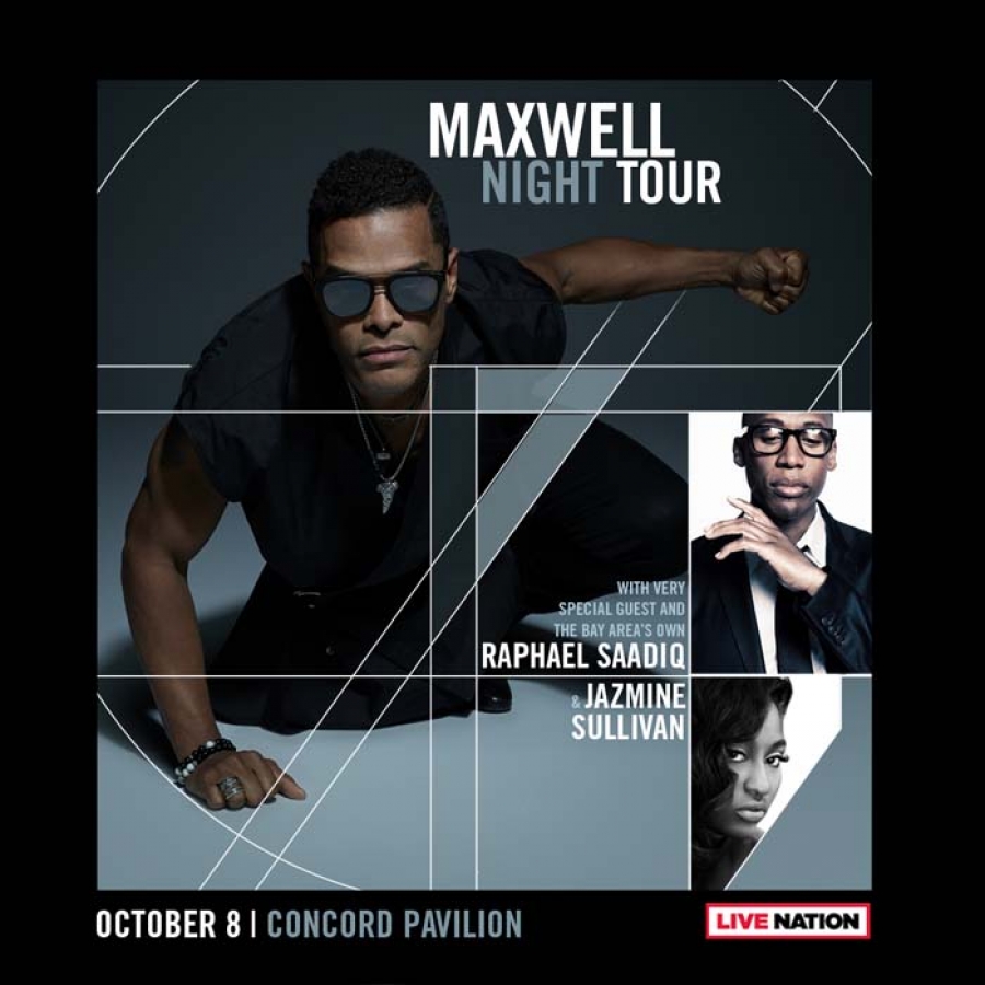 PRESALE Maxwell Night Tour with Raphael Saadiq & Jazmine Sullivan