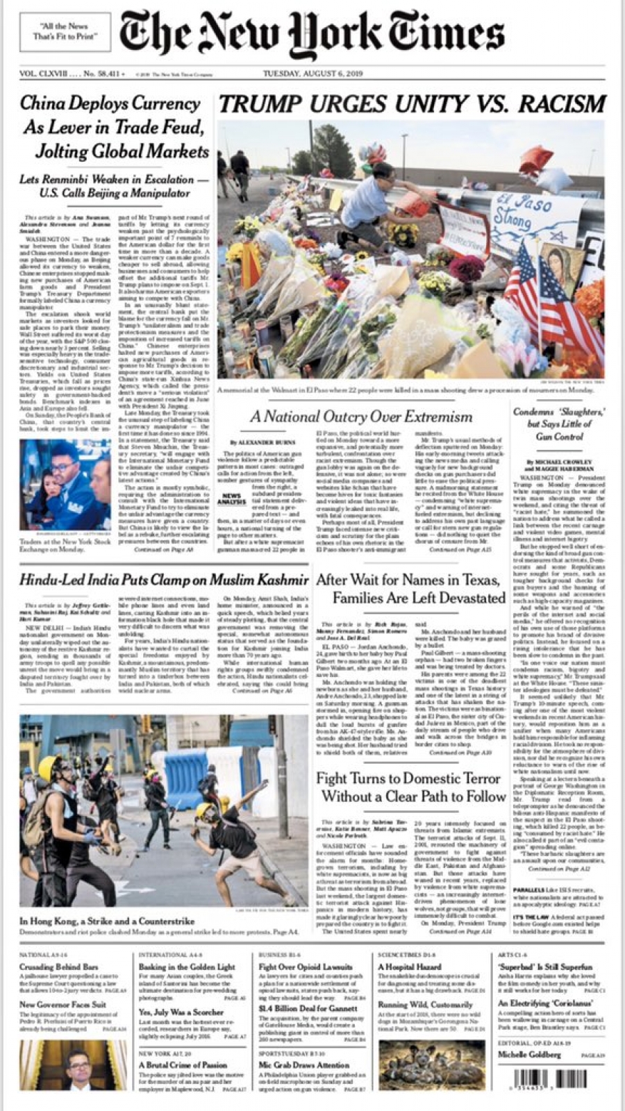  Unbelievable New York Times  slammed for front page 