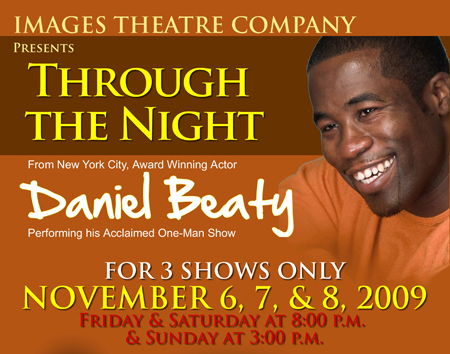 Daniel Beaty in "Through The Night"