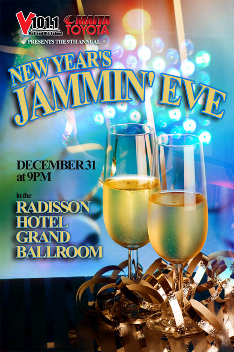 V101.1's New Year's Jammin' Eve Party Celebration