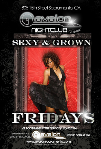 Sexy & Grown Fridays at Avalon