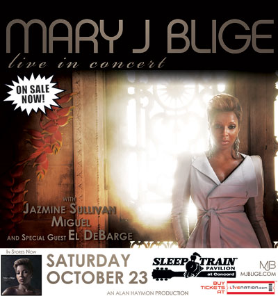 Mary J Blige live in concert