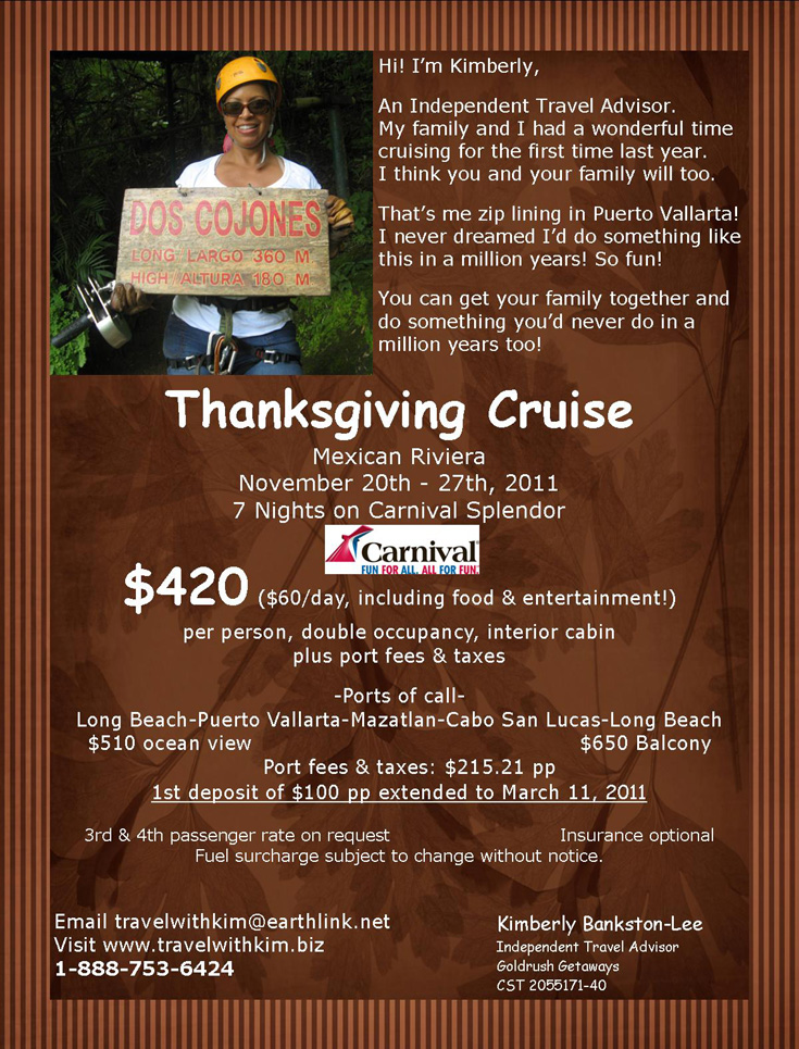 2011 Thanksgiving Cruise
