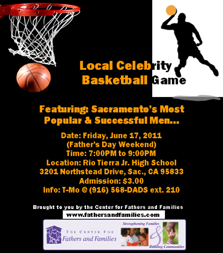 Father's Day Local Celebrity Basketball Game