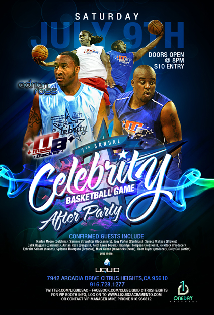 Celebrity Basketball Game "AFTER PARTY"