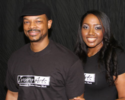 Husband and wife team, Director-Terrence Ivory and Executive Producer Ronda Ivory