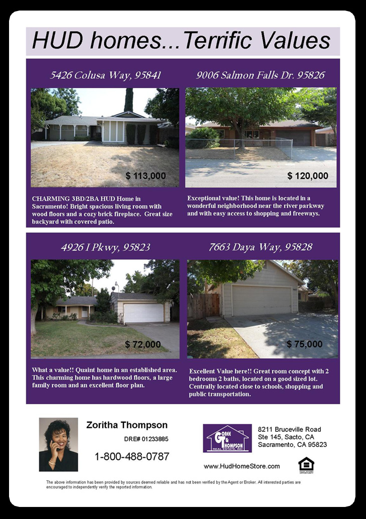 HUD Homes for sale! Goree & Thompson Real Estate