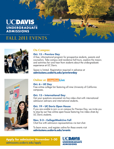UC Davis Preview Day