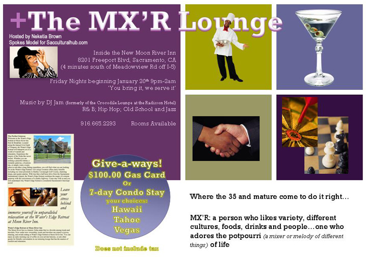 The MX'R Lounge at New Moon River Inn