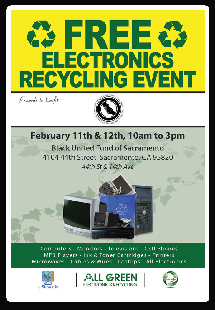 FREE Electronics Recycling