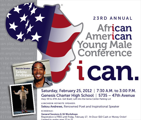Register Online for the Northern California African American Young Male Conference