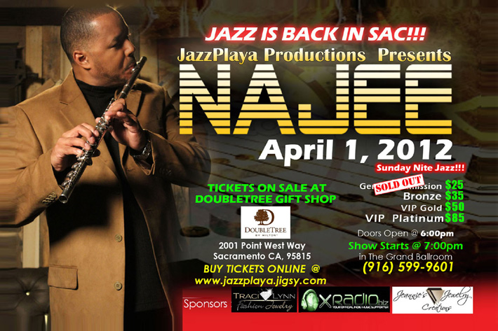 Najee Live in SacTown