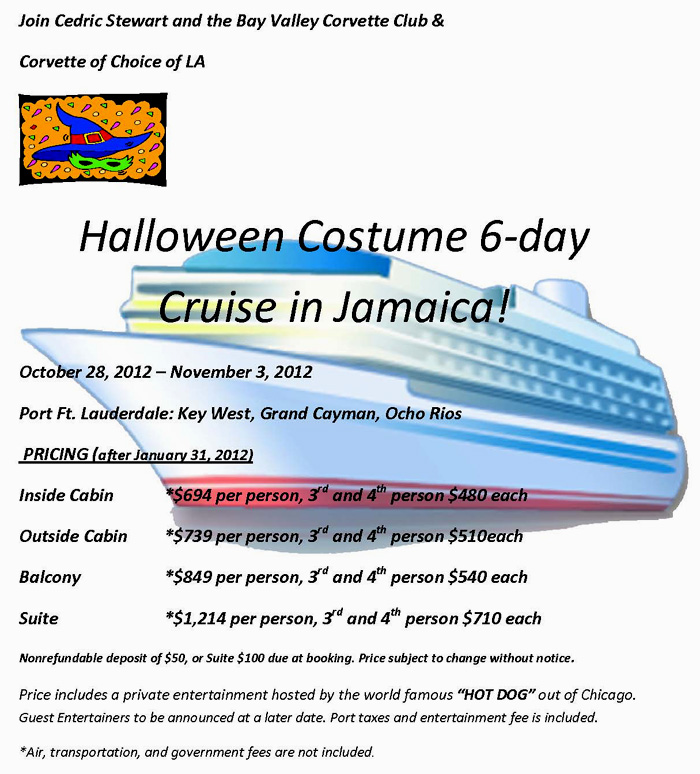 BVCC Halloween Cruise