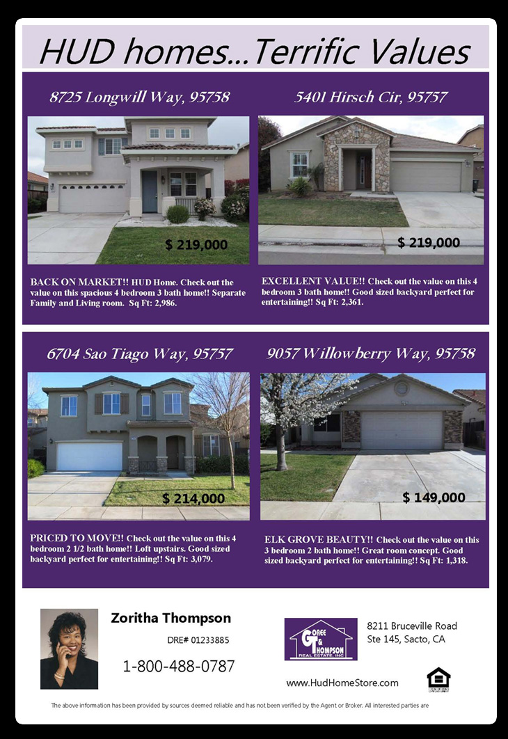 Goree & Thompson Real Estate - HUD HOMES available