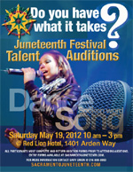 Auditions for Juneteenth Festival in Sacramento