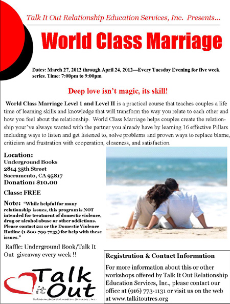 World Class Marriage