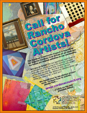 Call for Rancho Cordova Artists