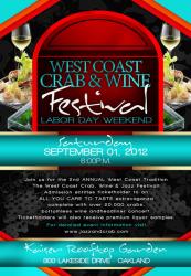 2nd Annual West Coast Crab, Wine & Jazz Festival