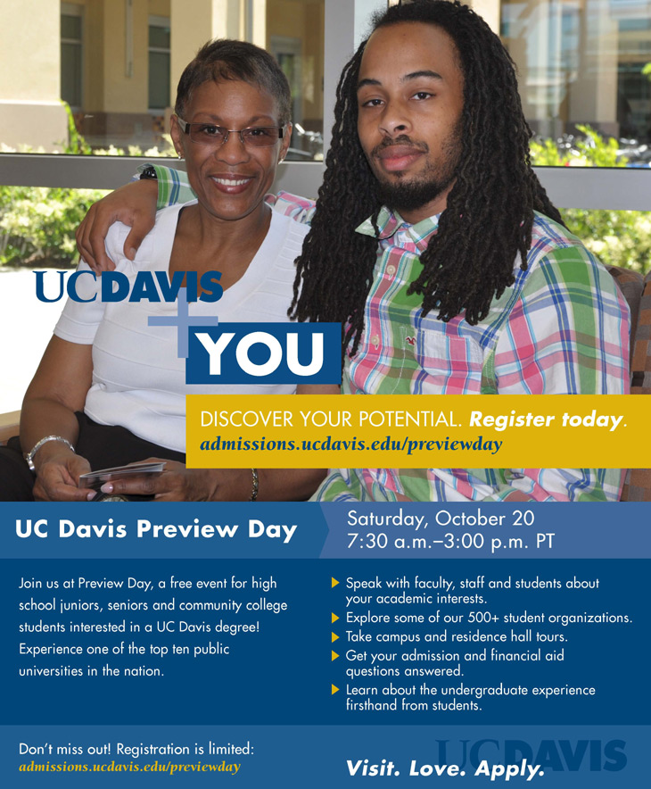 2012 UC Davis Preview Day