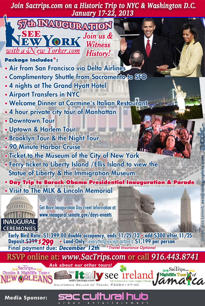 Sac Day Trippers - 2013 Presidential Inauguration