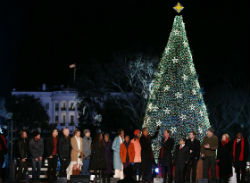 The First Family Light National Christmas Tree