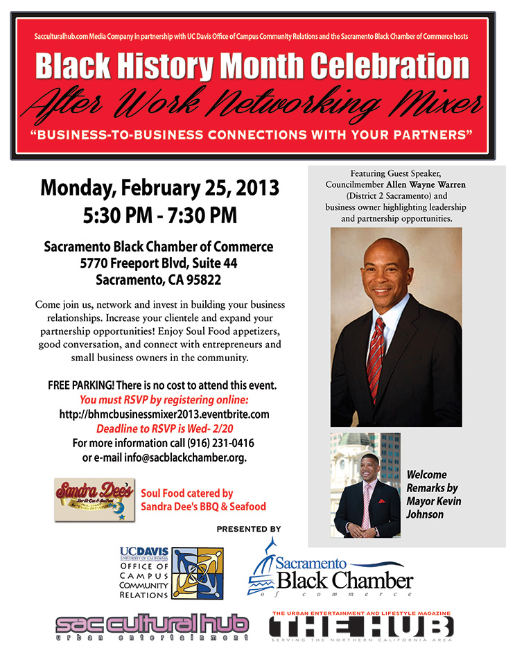 Black History Month Celebration After Work Networking Mixer