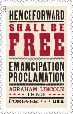 USPS Issues Emancipation Proclamation Anniversary Stamp