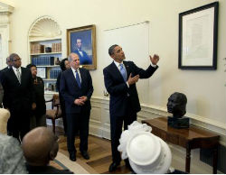 Obama Celebrates 150th Anniversary of Emancipation Proclamation