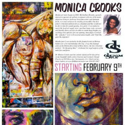 Monica Crooks Art Exhibit Shown at 2nd Saturday