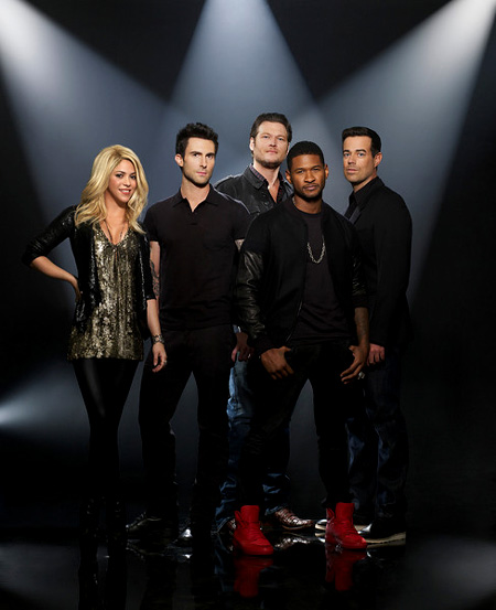 The “Voice” adds singing coaches Usher, Shakira