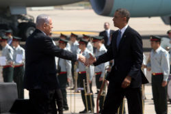 Obama Makes First Presidential Trip to Israel