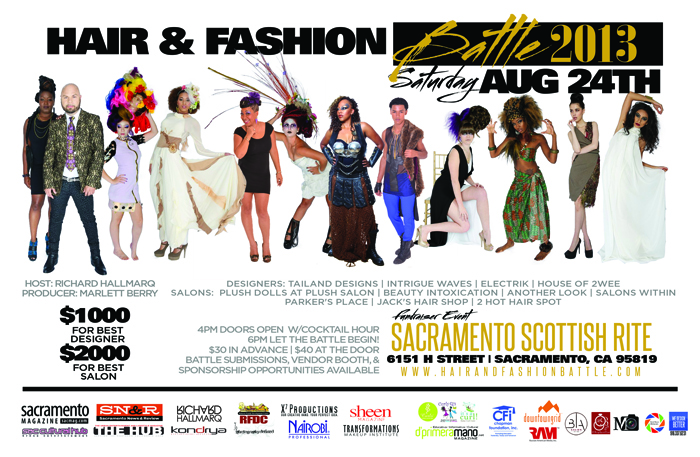 Northern California's Best "Hair & Fashion Battle Expo" - Saturday, August 24