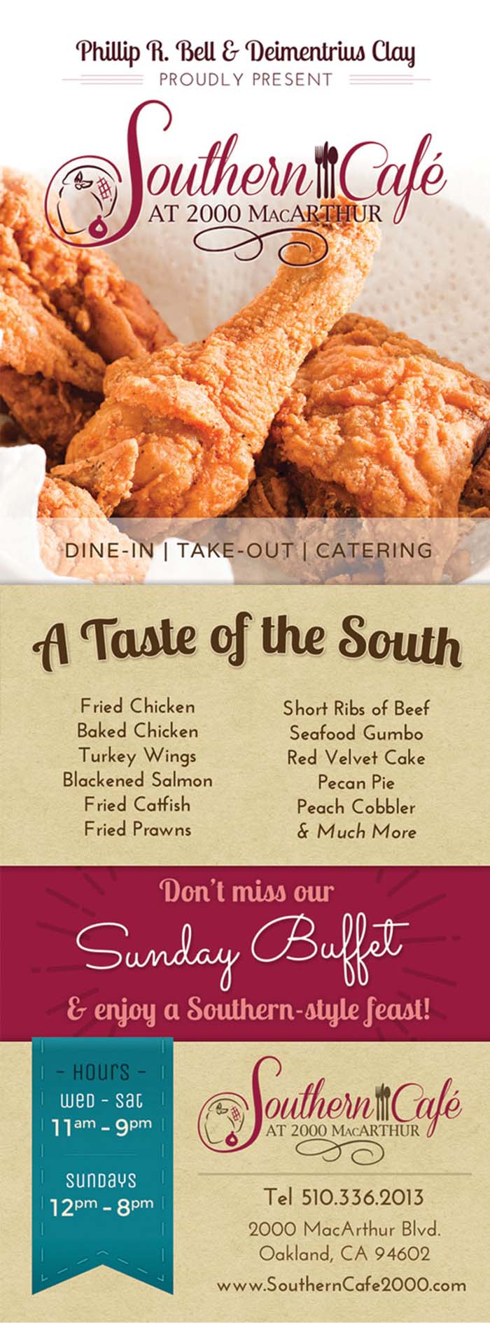 Southern Cafe at 200 MacArthur - A Taste of the South