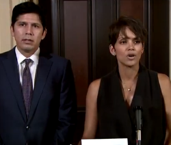 Halle Berry Testifies in Sacramento to Support Anti-Paparazzi Bill