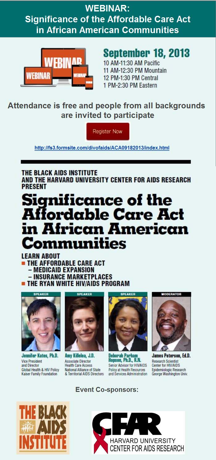 Significance of the Affordable Care Act in African American Communities