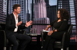 Oprah to Interview Robin Thicke on “Next Chapter”