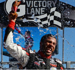 African-American Driver Wins National NASCAR Race First Time Since 1963