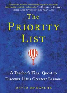 BOOK REVIEW:  “THE PRIORITY LIST” (Touchstone Books) by David Menasche