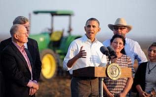 Obama Witnesses Toll of California’s Drought