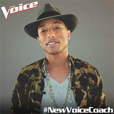 Pharrell Joining NBC’s “The Voice”