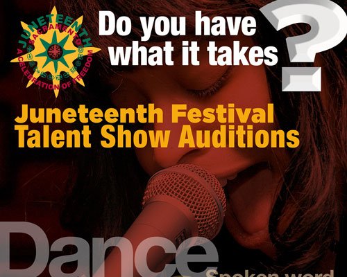 Auditions for 2014 Juneteenth Festival in Sacramento