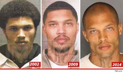 Does an Afro and darker skin & eyes make Stockton’s Jeremy Meeks less “hot?