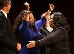 Oprah Winfrey, Harry Belafonte honored by Harvard