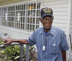 Meet America’s oldest living vet. He smokes cigars, does yard work, drives and drinks whiskey. And he’s 108.