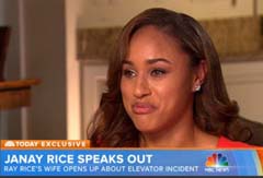 Janay Rice on the impact of the elevator incident: ‘Like a battle that we just can’t win’
