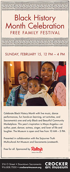 2015 Black History Month Celebration FREE Family Festival at Crocker Art Museum