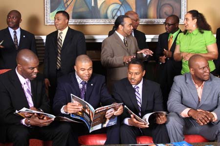 Black Men In Leadership photoshoot